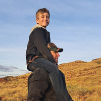 Children's Dark Grey Demin Jacket