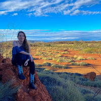 Women's Noctiluca Boots, Glow in the dark, Round Toe