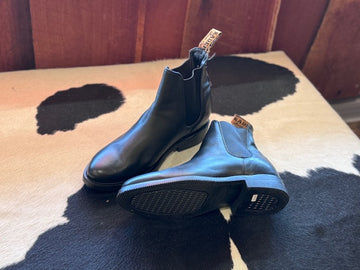 Men's Big Smoke Ankle Boots - Black - Rubber sole