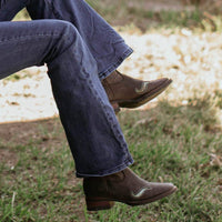 Women's Yaraka Boots, Square Toe, Rubber Sole