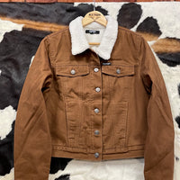 Women's Brown Denim Jacket