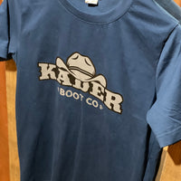 Men's Kader Hat Logo T-shirt Blue