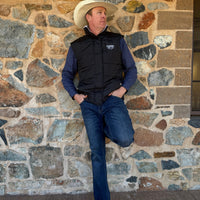 Men's Kader Black Vest - Soft Shell