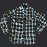 **PRE ORDER** Women's Kader Western Shirt - Blue Plaid