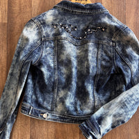 Women's Blue Blingy Kader Jacket