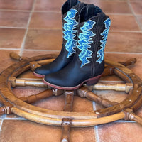 Women's Noctiluca Boots, Glow in the dark, Round Toe