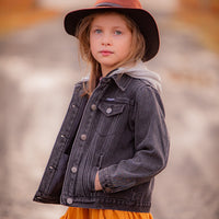 Children's Dark Grey Demin Jacket