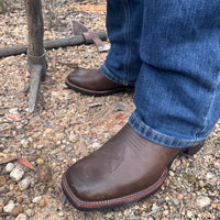 Men's Ballarat Boots Square Toe Rubber Sole