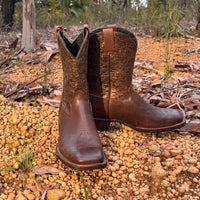 Men's Ballarat Boots Square Toe Rubber Sole