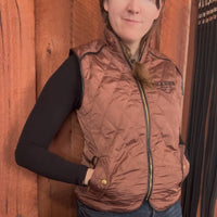 Women's Brown Vest Soft - Soft Shell