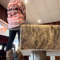 PRE-ORDER** Women’s Pink Flannel Baggy Fit