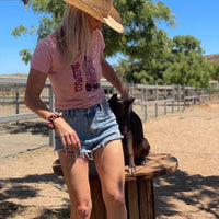 Women’s Pink Boot T Shirt