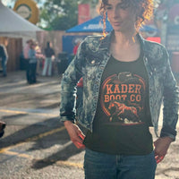 Women's Blue Blingy Kader Jacket