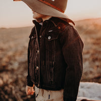 Children's Dark Grey Demin Jacket