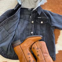 Children's Dark Grey Demin Jacket