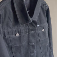 Women's Black Denim Jacket