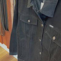 Men's Black Denim Jacket