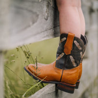 Children's Kookaburra Feather Boots - Kader Boot Co