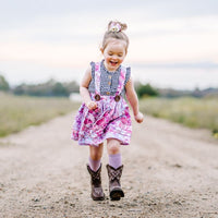 Children's Pink Arrow Boots - Kader Boot Co