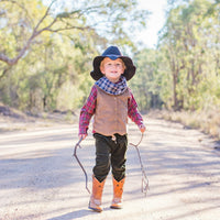 Children's Southern Cross Brown - Kader Boot Co