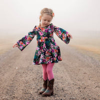 Children's Turquoise Arrow Boots - Kader Boot Co