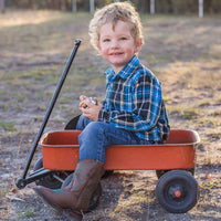 Children's Turquoise Arrow Boots - Kader Boot Co