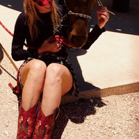 Kader Red Plaid Cap - Kader Boot Co
