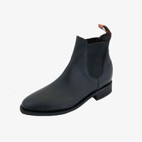 Men's Big Smoke Ankle Boots - Black - Kader Boot Co