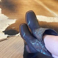 Women's Yaraka Boots, Square Toe, Rubber Sole - Kader Boot Co