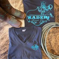 Women’s Turquoise Cowgirl Kader T Shirt
