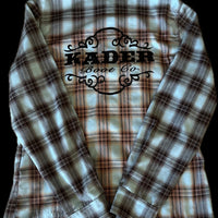 **PRE ORDER** Women's Kader Western Shirt - Blue Plaid