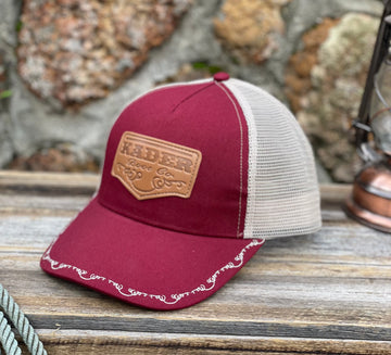 Dark Red Kader Cap