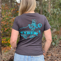 Women’s Turquoise Cowgirl Kader T Shirt