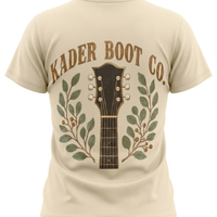 Women’s Cream Kader Guitar T-Shirt