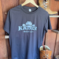 Men's Kader Hat Logo T-shirt Charcoal