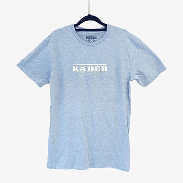 Australian Made Men's Kader Logo T-shirt Light Grey - Kader Boot Co