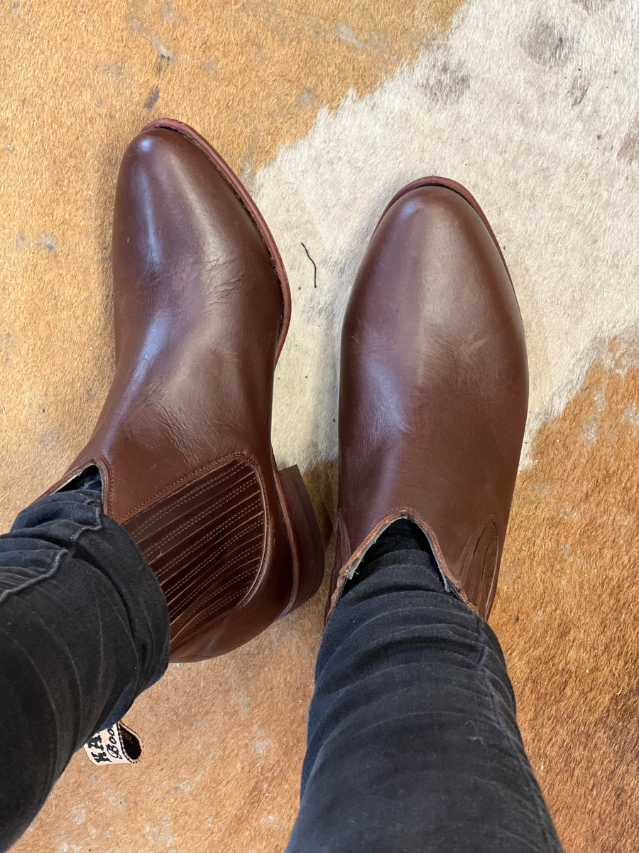 Women’s Dark Brown Ankle Boots - Kader Boot Co