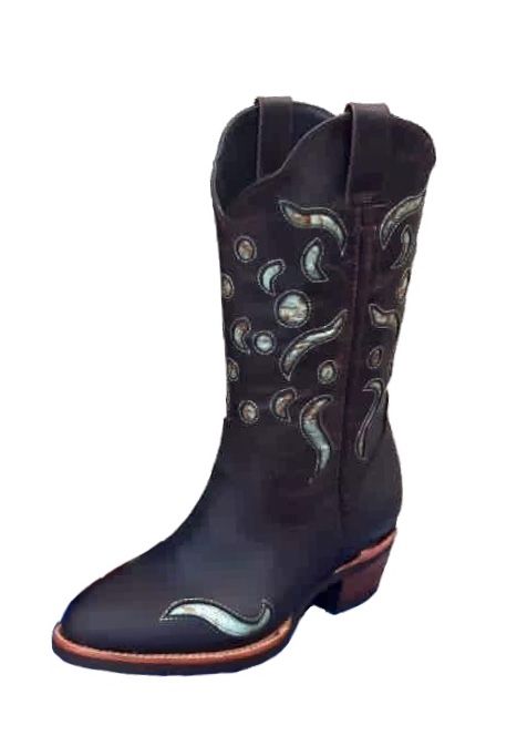 Women's Yaraka Boots, Round Toe, Rubber Sole - Kader Boot Co